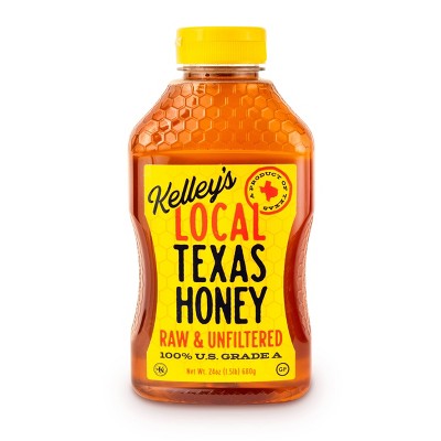 20% off 24-oz. Kelley's local texas raw & unfiltered honey