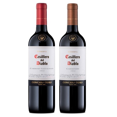 Earn a $5.00 rebate on the purchase of TWO (2) 750ml bottles of Casillero del Diablo wine (all varietals).
A rebate from BYBE will be sent to the email associated with your account. Maximum of four eligible rebates.