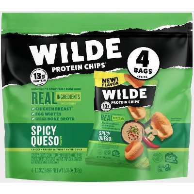 20% off 4-ct. Wilde brand protein chips
