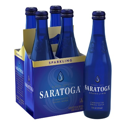 20% off 4-pk. 12-fl oz. Saratoga water bottle