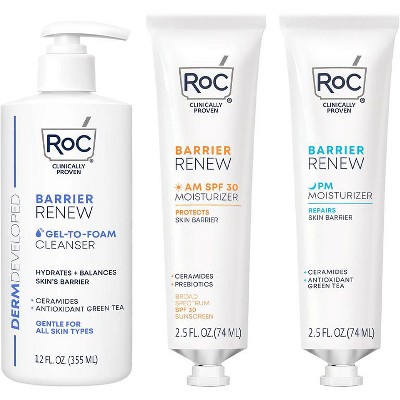 $3.00 OFF on any ONE (1) RoC® Barrier Renew Skincare product