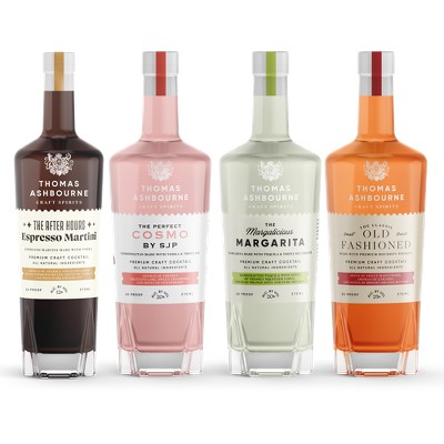 Earn a $2.00 rebate on the purchase of ONE (1) 375ml bottle of Thomas Ashbourne Craft Spirits (any variety).
A rebate from BYBE will be sent to the email associated with your account. Maximum of four eligible rebates.
