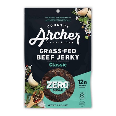 20% off 2-oz. Country Archer zero sugar jerky