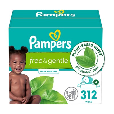 20% off Pampers free & gentle baby wipes
