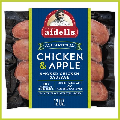 Aidells chicken sausage - 12oz/4ct at $5.49