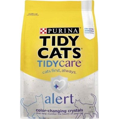 SAVE $4.00 on ONE (1) 8 lb bag of TIDY CATS® Tidy Care™ Alert Non-clumping Cat Litter