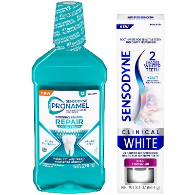 Save $1.00 on ONE (1) SENSODYNE or PRONAMEL Product (exclude trial sizes)