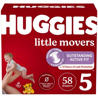$3 off Huggies little movers baby disposable diapers