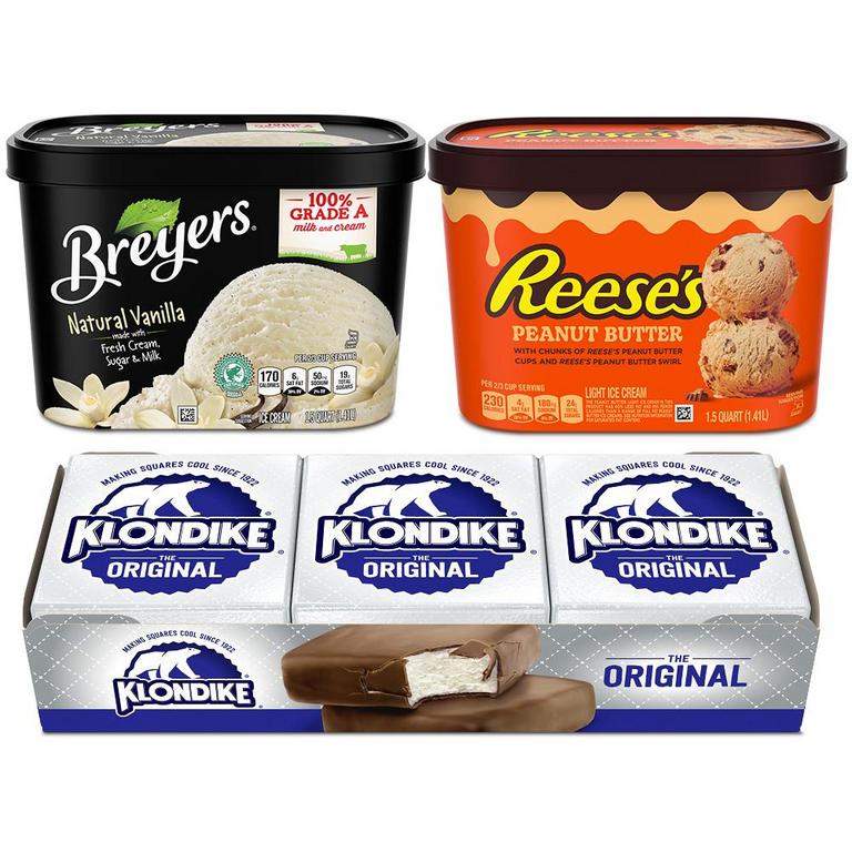 SAVE $2.00 on any TWO (2) Breyers, Klondike, or Reese's® Frozen Dessert Products