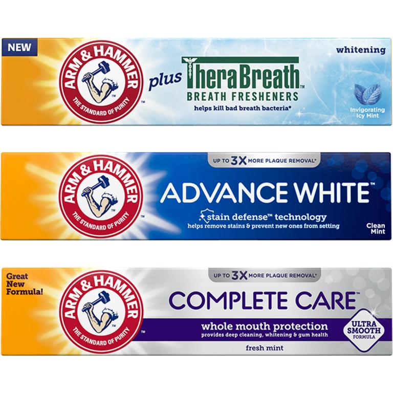 SAVE $1.50 On any ONE (1) ARM & HAMMER™ Adult Toothpaste (excludes multi-packs, trial, and travel sizes)