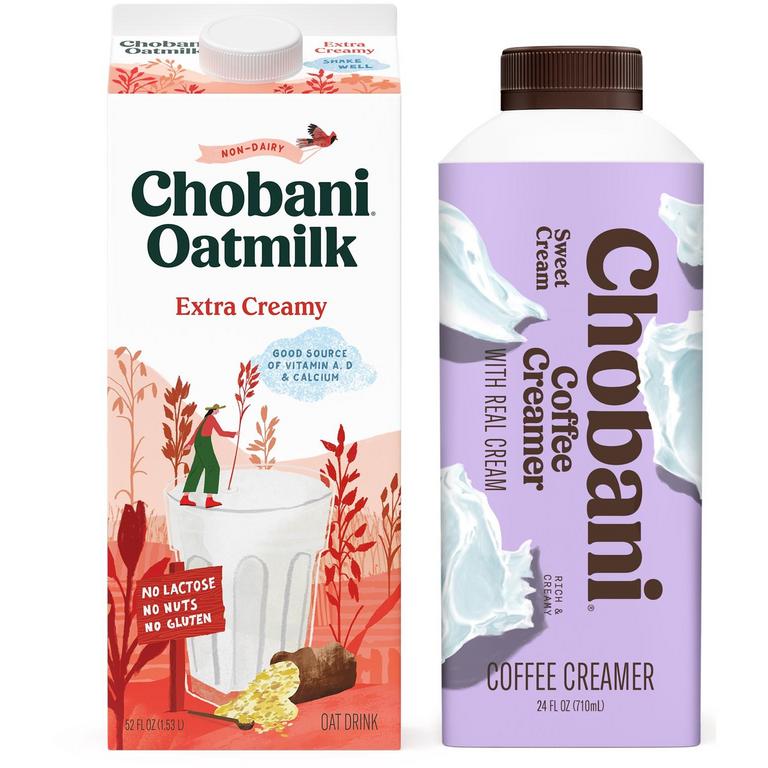 SAVE $1.00 on TWO (2) Chobani® Creamer or Oatmilk