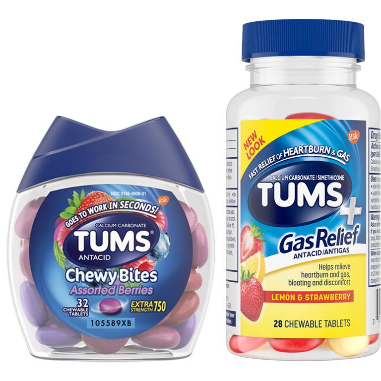 Save $1.50 on any ONE (1) TUMS® (28ct or larger)