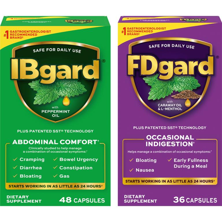 Save $4.00 on any ONE (1) IBgard® or FDgard®  36ct or 48ct product.