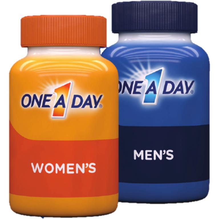 Save $6.00 on any TWO (2) One A Day® Multivitamins 110 ct or higher (excludes One A Day Prenatal)