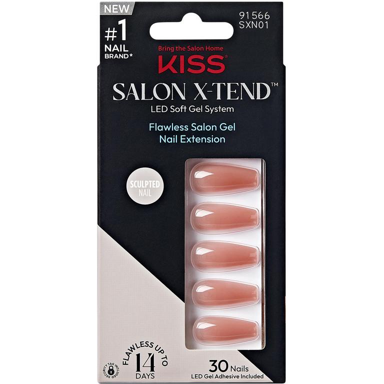 Save $3.00 on ONE (1) KISS Salon X-Tend Nails or Gel Adhesive