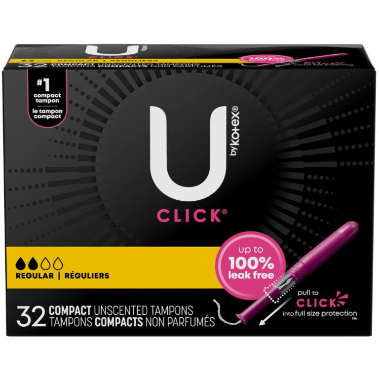Save $1.00 on any ONE (1) U by Kotex Tampons