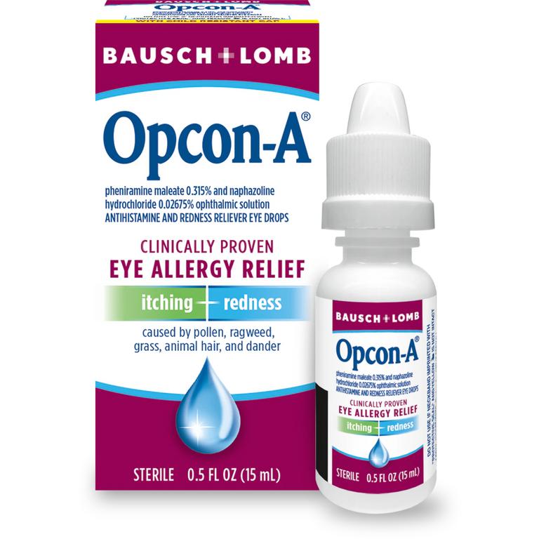 $2.00 OFF any ONE (1) Opcon-A Antihistamine and Redness Reliever Eye Drops