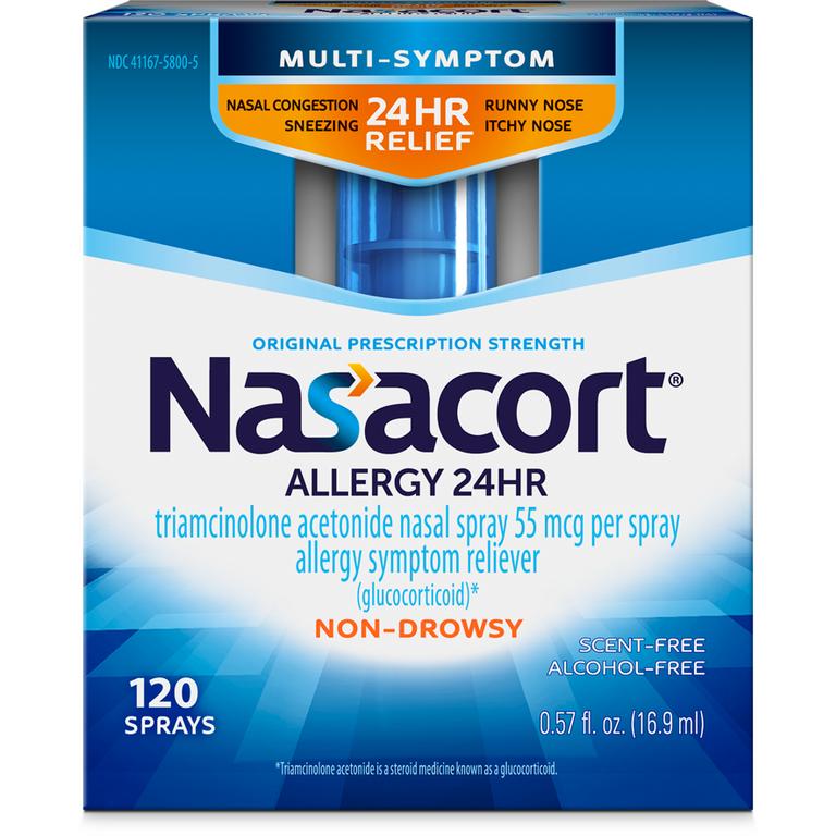 Save $5.00 on ONE (1) Nasacort® Allergy 24HR 120 Spray