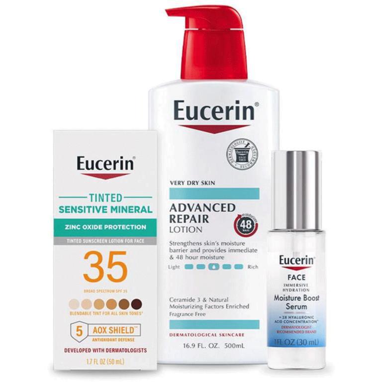 SAVE $3.00 on any* ONE (1) Eucerin® Product *Excludes travel/trial and Body Products under 5oz