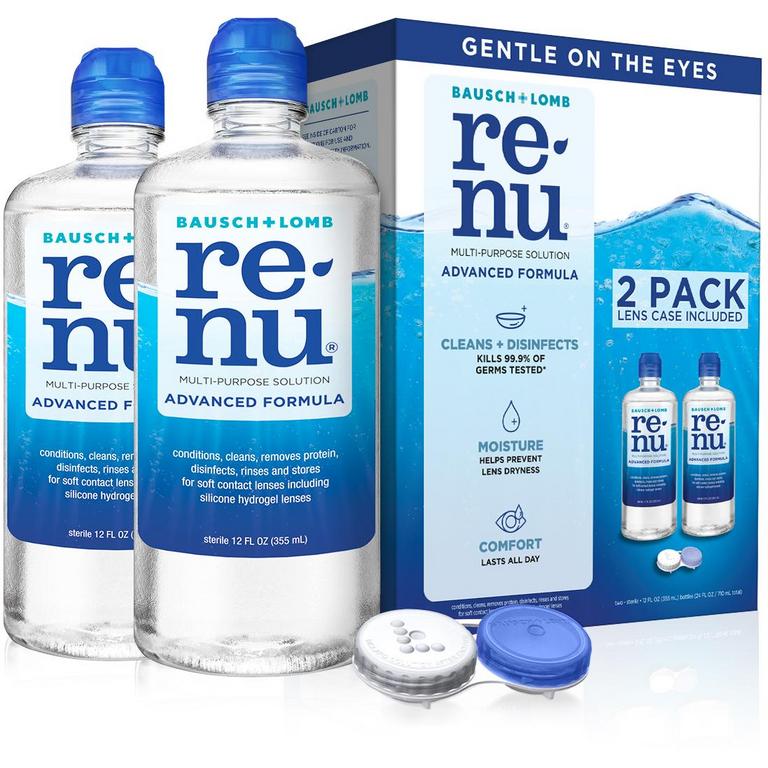 $6.00 OFF Any ONE (1) Renu Multi-Purpose Solution Twin Pack (2x12 oz)
