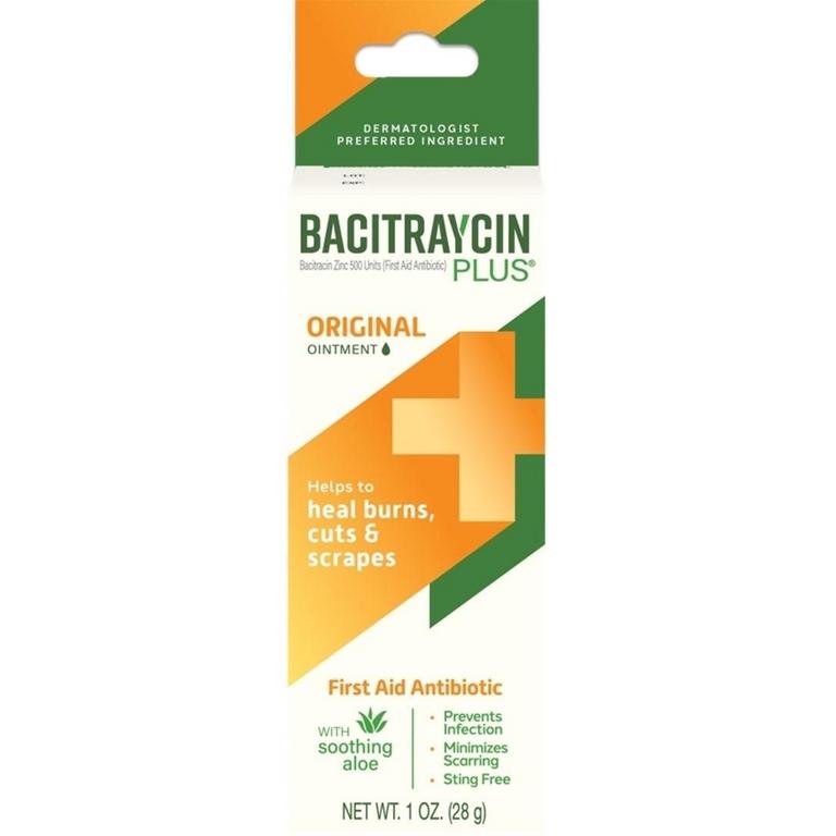 SAVE $3.00 on ONE (1) BACITRAYCIN PLUS ORIGINAL First Aid Antibiotic Item