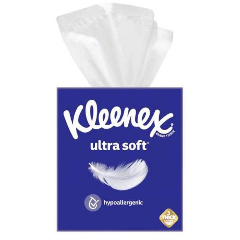 Save $1.00 on any THREE (3) single boxes of Kleenex ® Facial Tissue (30 ct or larger, not valid on trial size)