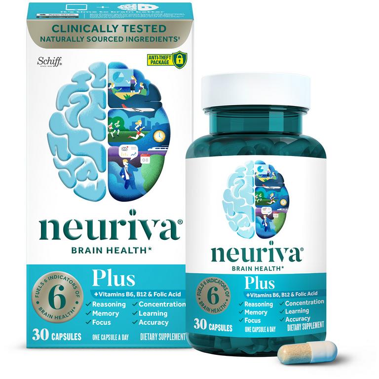$10.00 OFF any ONE (1) Neuriva Brain Health PLUS Supplement (excludes 7ct. sizes)