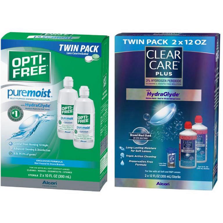 Save $6.00 On Any ONE (1) OPTI-FREE®, CLEAR CARE® or CLEAR CARE® PLUS® Solution Twin Pack Only