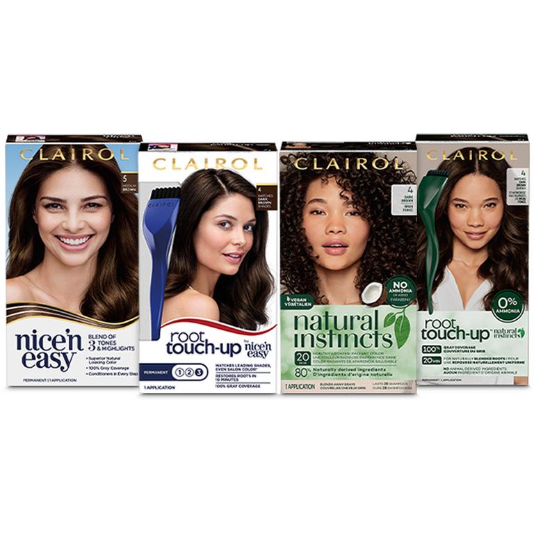 $6.00 OFF TWO (2) boxes of Clairol® Nice’n Easy, Natural Instincts, Root Touch-up or Blonde It Up Hair Color (Select varieties)