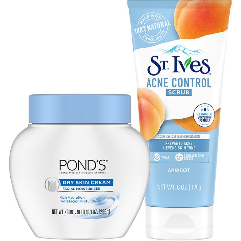 Save $1.50 on any ONE (1) Pond’s or St. Ives Skin Scrub