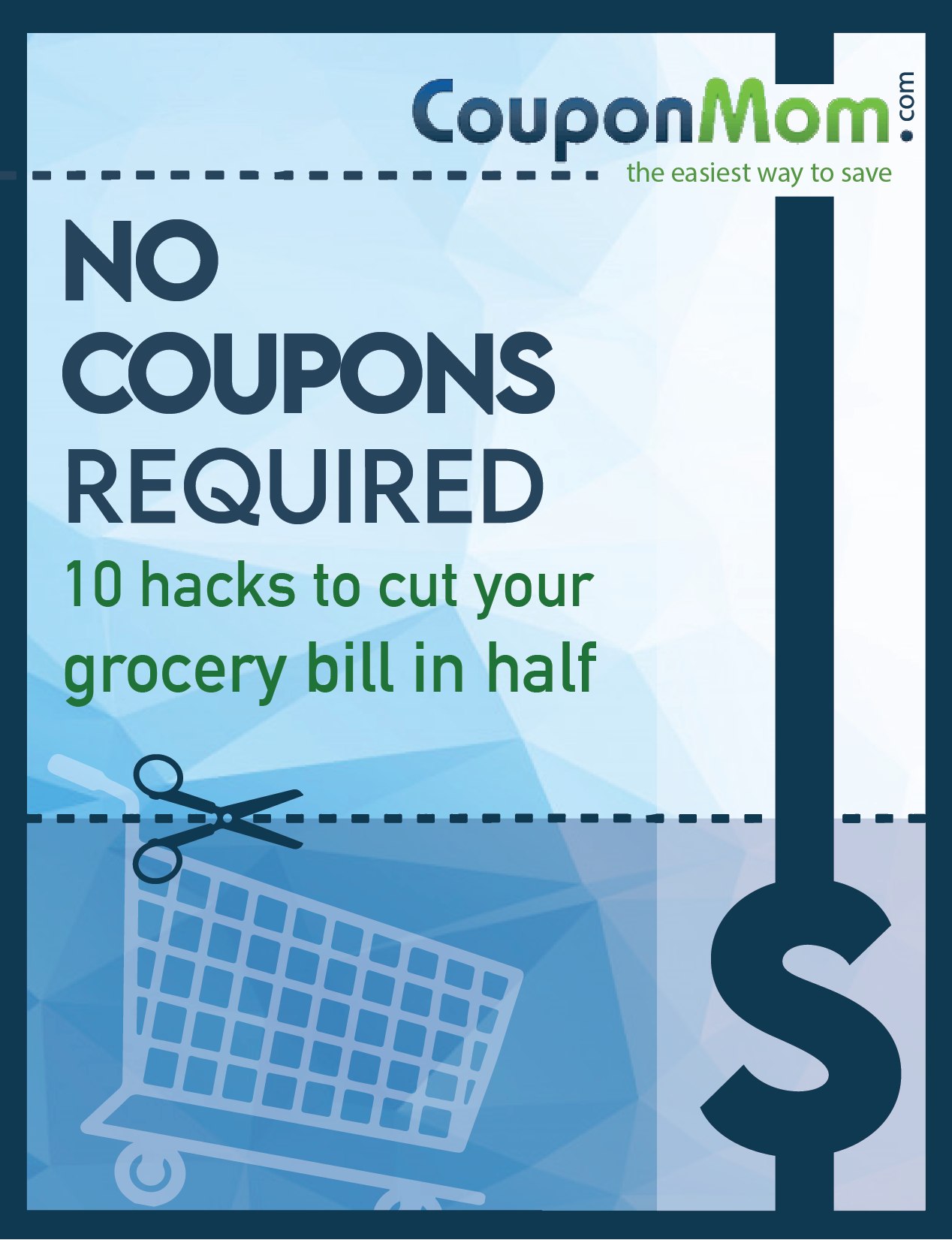 No Coupons Required - 10 hacks to cut your grocery bill in half | CouponMom