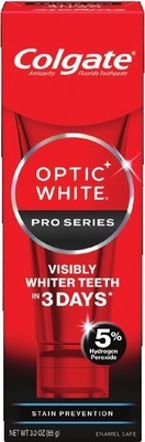 Colgate Optic White Renewal or Pro Series 3 oz toothpaste4.00 Digital mfr coupon + Spend $20 get $10 ExtraBucks® Rewards