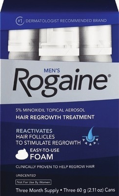 Men's or Women's Rogaine 3 ct.Also get savings with 15.00 Digital mfr coupon + Buy 1 get $5 ExtraBucks Rewards®