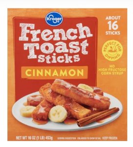 Save $1.00 on Kroger French Toast Sticks