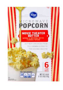 Save $0.50 on Kroger Microwave Popcorn