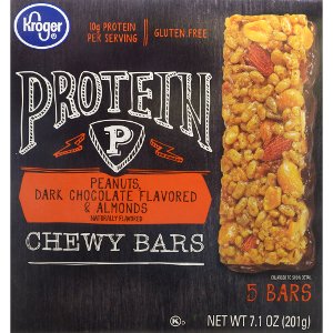 Save $0.50 on Kroger Protein Chewy Granola Bars
