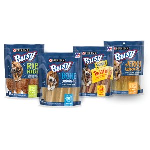 Save $2.00 on Busy® Dog Treats (excludes Rollhide®)