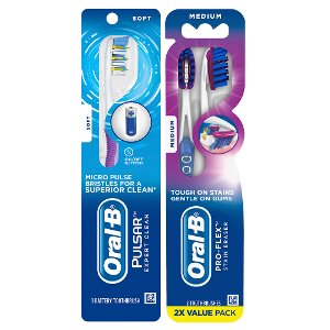 Save $2.00 on 2 Oral B Manual Adult Toothbrush