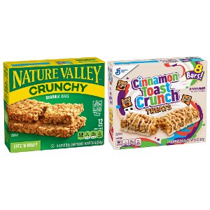 SAVE $0.50 on 2 Nature Valley, Fiber One/Protein One Multipacks, General Mills Cereal Bars