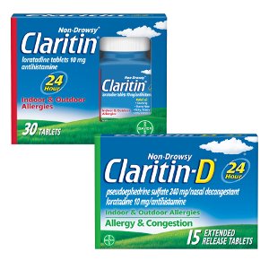 Save $5.00 on Non-Drowsy Claritin® or Claritin-D® product