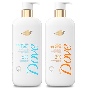 Save $4.00 on Dove Serum Body Wash 18.5oz only