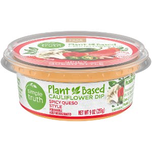 Save $0.50 on Simple Truth Plant Based Cauliflower Dip