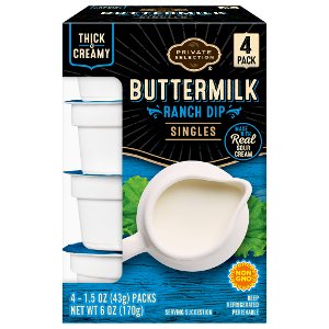 Save $0.50 on Private Selection Buttermilk Ranch Dip Singles