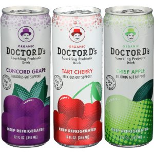 Save $1.00 on Doctor D's Sparkling Probiotic Beverage
