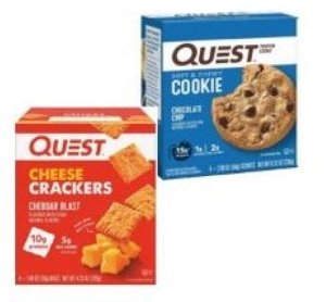 Save $2.00 on Quest Crackers or Cookies