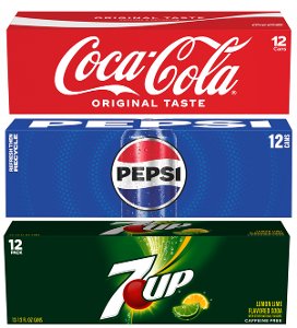 $4.99 Coca-Cola, Pepsi or 7UP