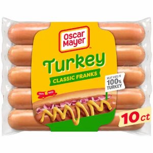 Save $1.00 on Oscar Mayer Turkey Hot Dogs