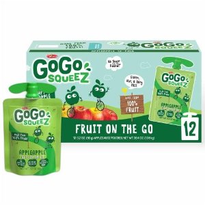 Save $1.50 on Gogo Squeez Fruit or Yogurtz Pouch