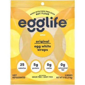 Save $1.00 on Egglife Egg White Wraps