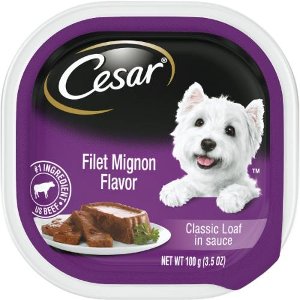 Save $0.50 on Cesar Wet Dog Food